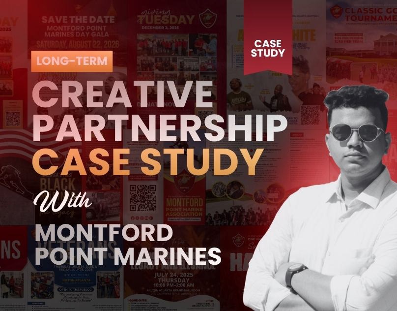 Event branding and creative partnership case study for Montford Point Marines